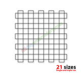 Grid quilt block embroidery