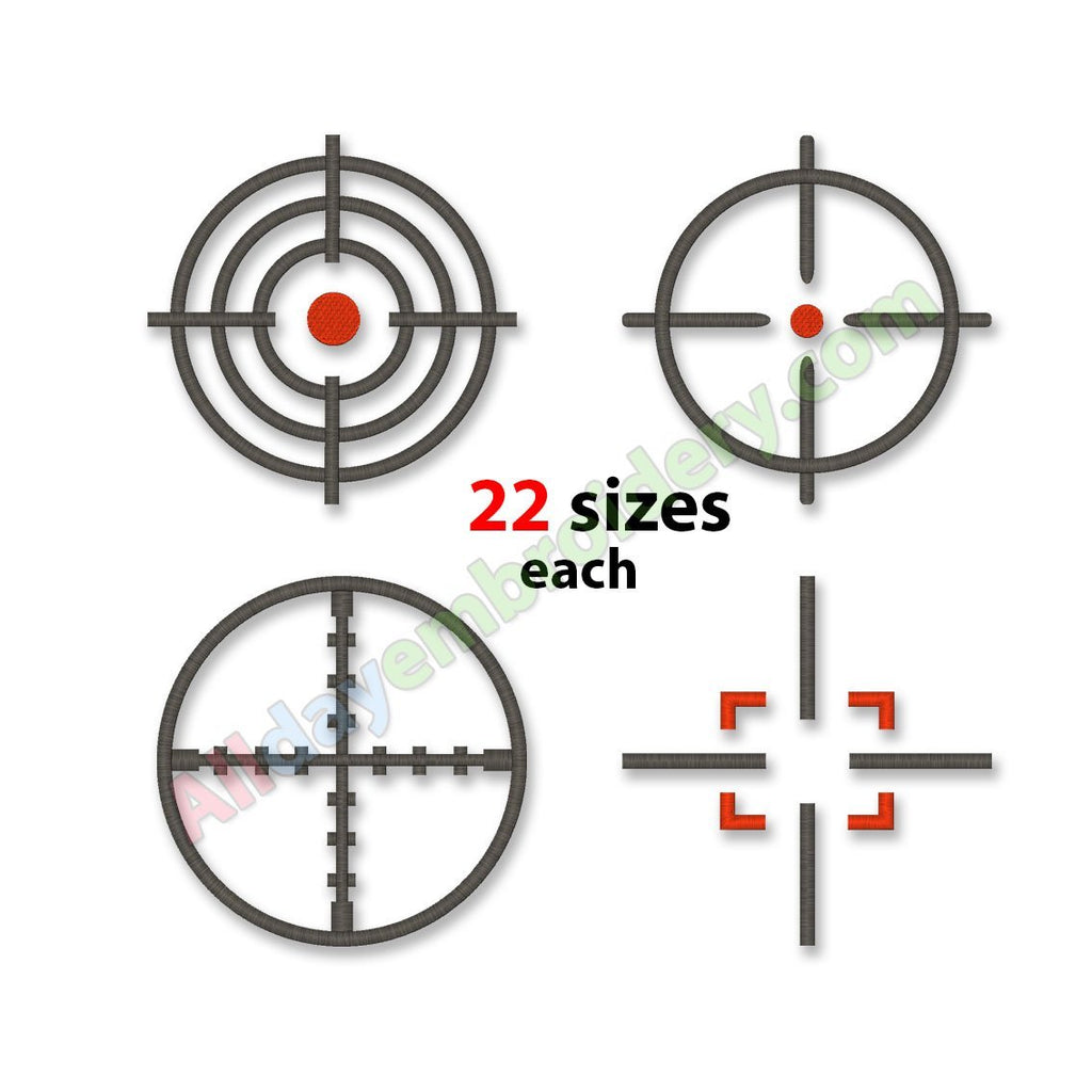 Crosshair Embroidery