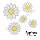 Daisy applique designs