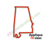 Alabama applique design