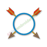 Arrow Frame Applique