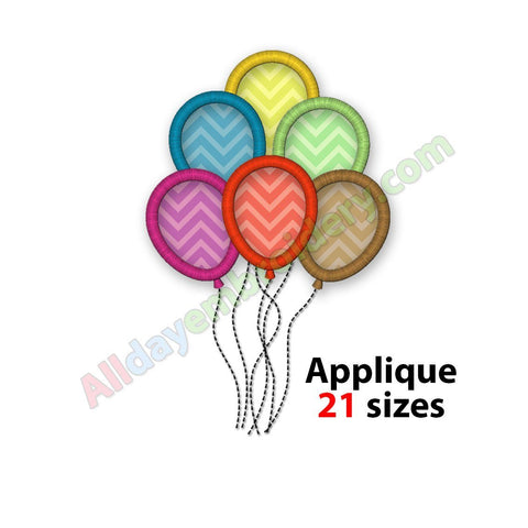 Party embroidery designs