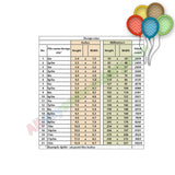 Balloons Applique Set