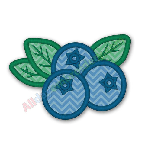 Blueberry Applique