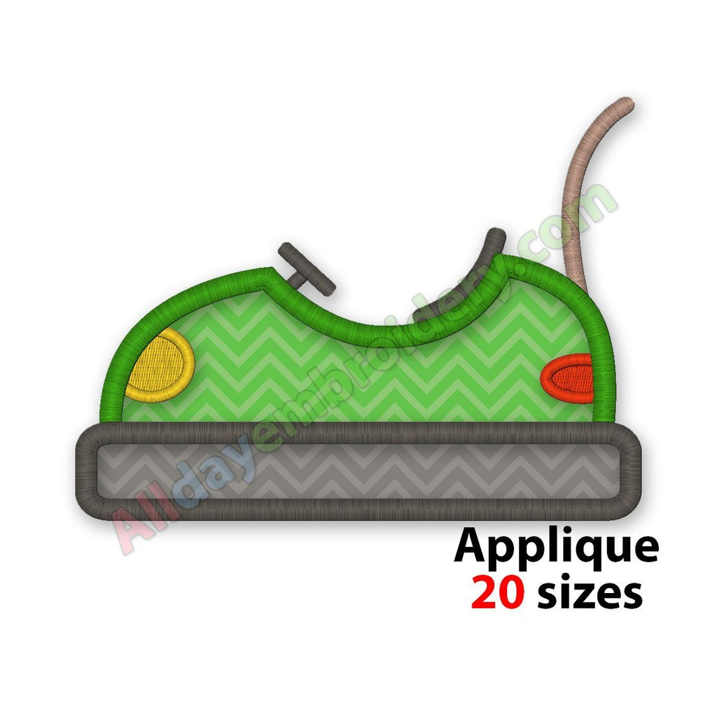 Bumper Car Applique