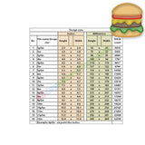Burger Applique