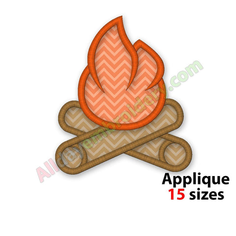 Campfire Applique