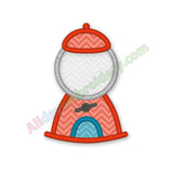 Bubble Gum Machine Applique