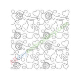 cat quilt block machine