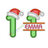 first christmas applique design
