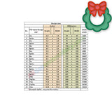 Christmas Wreath Applique