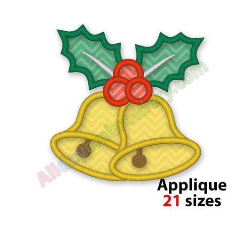 Christmas Bells Applique