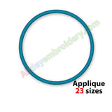 Circle applique design