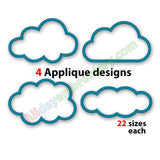 Cloud Applique SET
