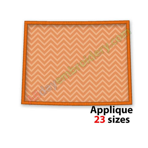 Colorado applique design