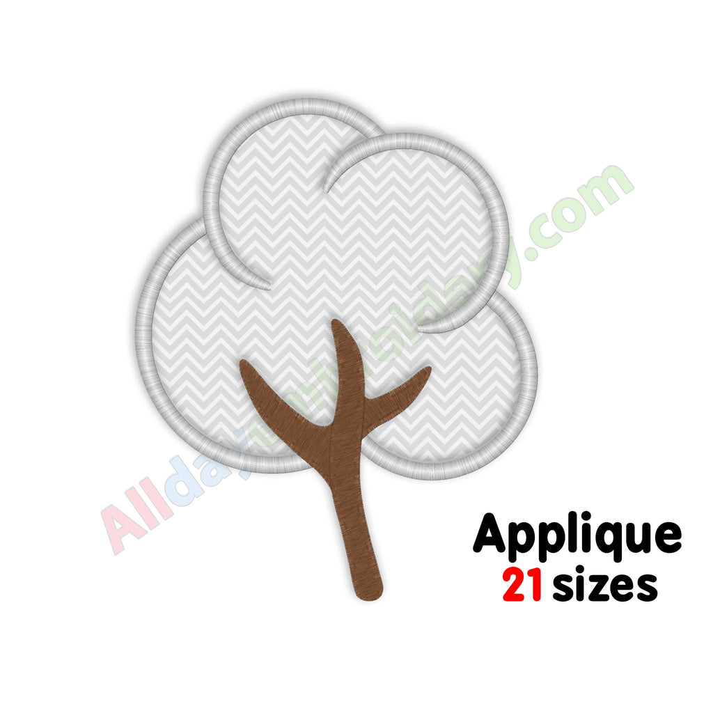 Cotton embroidery design