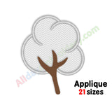 Cotton embroidery design