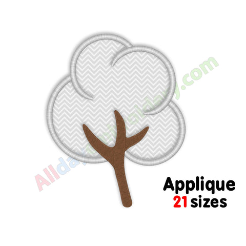 Cotton embroidery design
