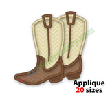 Cowboy boots applique