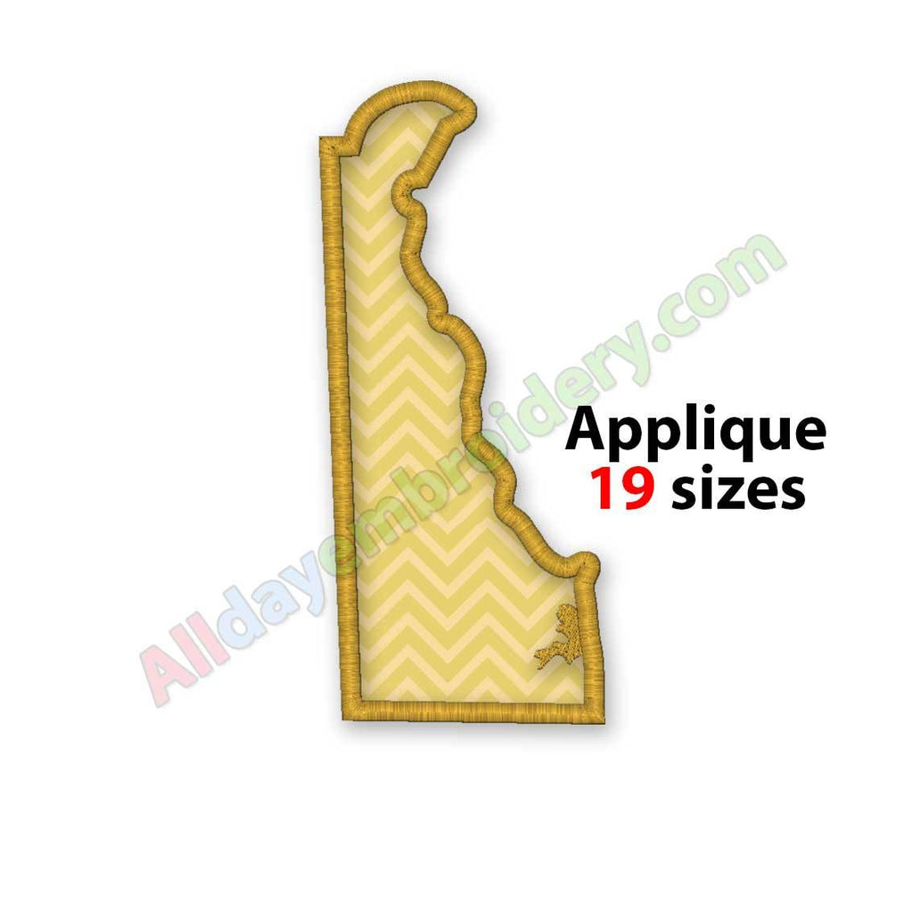 Delaware applique design