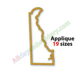 Delaware embroidery design