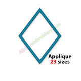 Diamond applique design