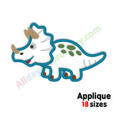 Dinosaur embroidery design