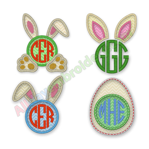 Easter Monogram Frames