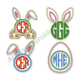 Easter Monogram Frames