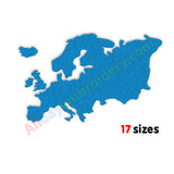 Europe embroidery design