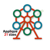 Ferris Wheel Applique