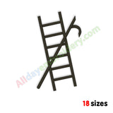 Fireman Ladder and hook embroidery