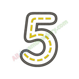 Road number five applique