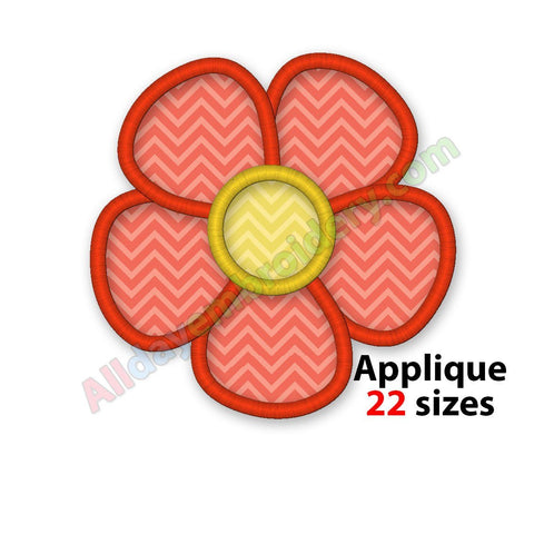 Flower applique
