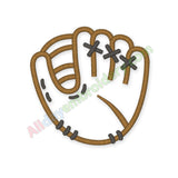 Baseball Glove Applique