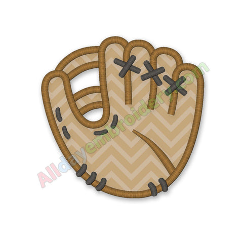 Baseball Glove Applique