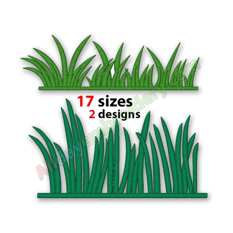 Grass Embroidery set