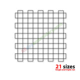 Grid quilt block embroidery design