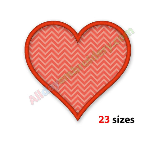 Heart Applique Design