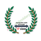 Laurel Wreath Embroidery