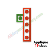 Number One Applique