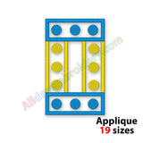 Number Zero Applique