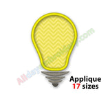 Light Bulb Applique