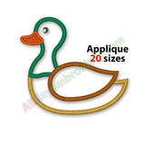 Mallard Duck Applique