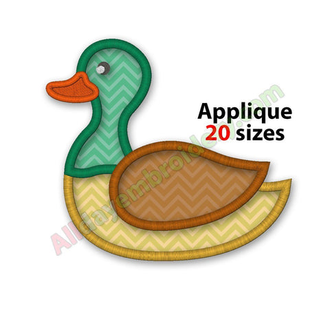 Mallard Duck Applique