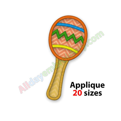 Maraca applique