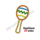 Maraca applique