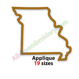 Missouri applique design