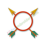 Arrow Frame Applique
