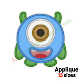 Monster embroidery design